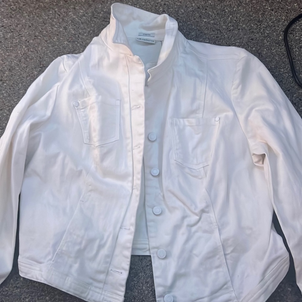 White Jean Jacket